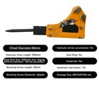 Free Ship 0 8-1 Ton Mini Excavator Attachment Break Hammer Hydraulic Hammer Usa