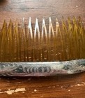 Vintage Navaho Sterling Silver Hair Comb 3  X 2 