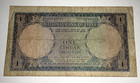 Libya National Bank Of Libya 1 Pound P-20 1958 Fine