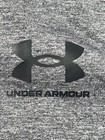 Under Armour Heatgear Compression Long Sleeve Gray Activewear Top Men   s Size M