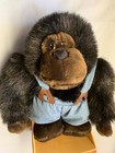 Very Rare Sample  not For Sale  1980s Dan Dee  brown Nose Gorilla  Talking Plush