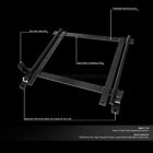 2x Mild Steel Racing Seat Base Mounting Bracket For 92-95 Honda Civic Eg eh ej