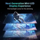 Ktc M27t6 27in Mini Led Qhd 2560x1440 180hz Gaming Monitor Hdr1400 White