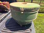 John Deere Vintage Antique 4-row Corn Bean Seed Planter Box Original Flower Art1
