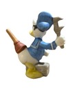 Vintage Disney Donald Duck The Plumber Porcelain Figurine 