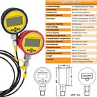 For Caterpillar  Case  John Deere  Bobcat Digital Hydraulic Pressure Test Kit
