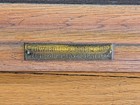 Antique Wood And Glass Countertop Store Display Case
