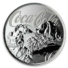 2019 1oz  999 Silver Coca-cola   Holiday Coin - Limited Mintage Collectible
