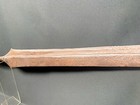 Old African Ngbandi Spear  19th  Congo  Copper And Tinplate  Uncleaned