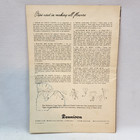 1947 How To Make A Lovely Bouquet Of Dennison Crepe Paper Flowers Book flyer