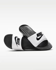  new  Men s Nike Victori One Benassi Sandal Slide Black white Cn9675 005