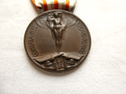 Wwi Wwi Wwi Bronze Enemy Victory Medal With 2 Bars Of Victory