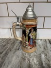 Vintage German Beer Stein 9 5  Mug Original Gerz    froh Beim Bier Das Lieben Wir   
