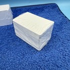 2x Fargo Ultracard 82266 Cr80  10 Mil Adhesive Paper Backed Pvc Cards Qty  100ea