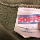 Vintage Soffe Usmc Sweatshirt Mens Large Green Marine Corps Pullover Made In Usa