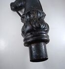 Antique Iron Horse Hitching Post  Post Fence Topper Finial