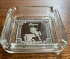 Vintage  cirque Cocktails  Glass Ashtray - Lv Club  Sf Club  - 1980s Style