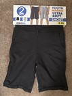 32 Degrees Cool Youth Breathable Quick Dry 2-pack Active Shorts - Nwt Size 7 8