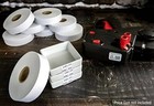 Monarch 1136 Price Gun White Labels     8 Rolls Free Ink Roll 14000 Labels
