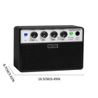 Strich Sba-10 Electric Guitar Amplifier 10w Practice Combo Amp With 3 5mm Port