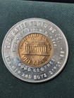 Guarantee Clothing Co  1963 D Lincoln Cent Nebraska Lucky Encased Penny