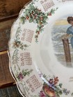 Antique 1910 Promotional Calendar Plate