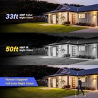 Annke 10ch 12   Monitor Wireless 4mp Pt Solar Security Camera System 2 Way Audio