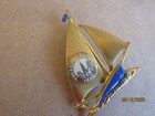 Rare 1939 Treasure Island Boat Pin Golden Gate International Exposition Brooch
