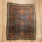 Nice Antique Tribal Area Rug Primitive Geometric Pattern 67 X 55