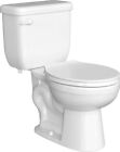 Proflo Pfct100he Jerritt 1 28 Gpf Two Piece Round Toilet - White