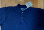 Nwt Vintage Polo Ralph Lauren 100  Cashmere Long Sleeve Polo Collar Sweater Sz S