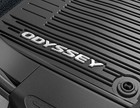 2018-2026 Genuine Honda Odyssey Black All Season Floor Mats 08p17-thr-110a