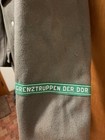 Vintage East German Army Grenztruppen Wool Overcoat Ddr Berlin Wall Cold War
