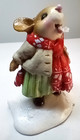 Wee Forest Folk Catching Crystals Red Scarf Retired M-626 Wff Box Free Ship