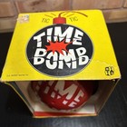 Vintage 1965 Milton Bradley  tic Tic Time Bomb   Wind Up Toy Working Red