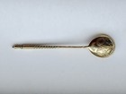 Antique Imperial Russian 84 Silver Gilt Teaspoon     Israel Yeselevich Zakhoder