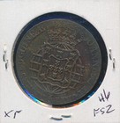 Angola - 1814 - Bold Scarce Xf -  1 Macuta -  4389