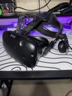 Htc Vive Virtual Reality Headset System 1st Generation Black With Deluxe Strap