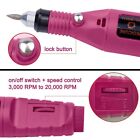 Electric Drill Nail File Acrylic Art File Manicure Pedicure Portable Machine Kit