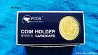 100 Pcs Coin Holders 2 X 2 Cardboard Mylar Flips  Diameter 40mm Silver Dollar