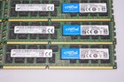 Lot Of 22 Modules Micron crucial 16gb 2rx4 Pc3l-12800r-11-13-e2 Server Ram Ddr3