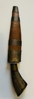 Antique Filipino Southeast Asian Moro Gunong Punal Dagger W  Scabbard
