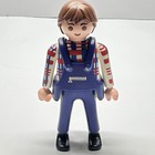Lot Of 10 Vintage Playmobil People Family Adults Children Figures Mixed Lot