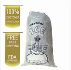 10 Lb Lbs Ice Bag Bags W  Drawstring Commercial Choose Your Quantities Free Ship