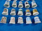Vintage Porcelain Thimbles Lot Of 27 Thimbles