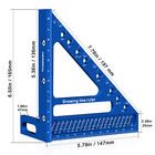 Quick-set 3d Measuring Square - Multi-angle Carpenter s Tool With Angle Pin 