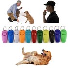 Dog Clicker Whistle Training Usa  Pet Puppy Cat  Train Recall  Stop Barking