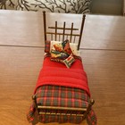 1 12 Scale Vintage Brass Bed 1976 Artisan Made With Original Label