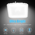 60w 100w 150w Led Canopy Light Outdoor Gas Station Parking Lot Lamp 4 5k 5k 5 7k