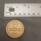 Scarce Judaica  1956 Us Mint Justice Louis Brandeis Centennial Bronze Medal 38mm